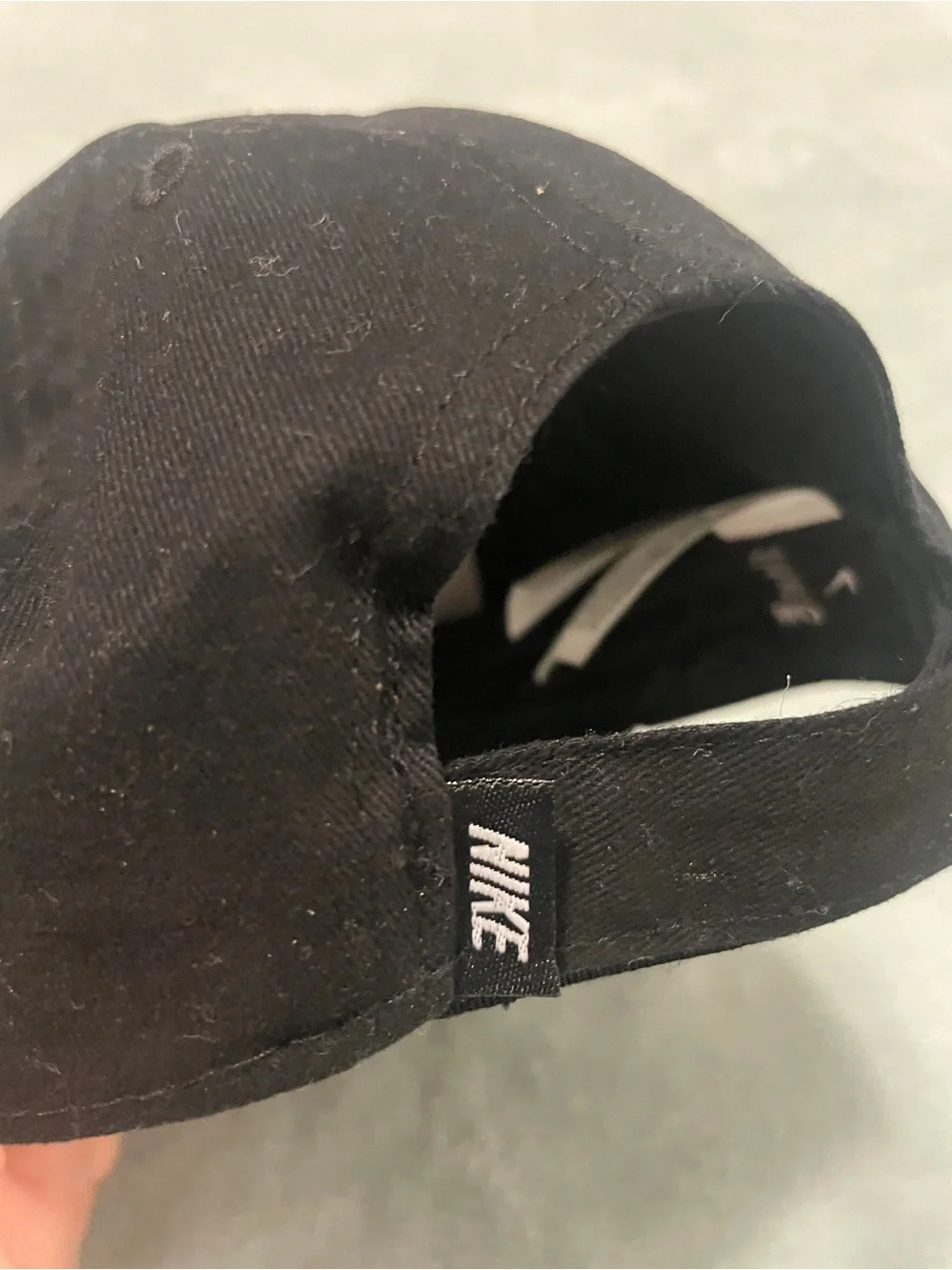 Nike child’s hat  Black Swoosh Baseball Cap